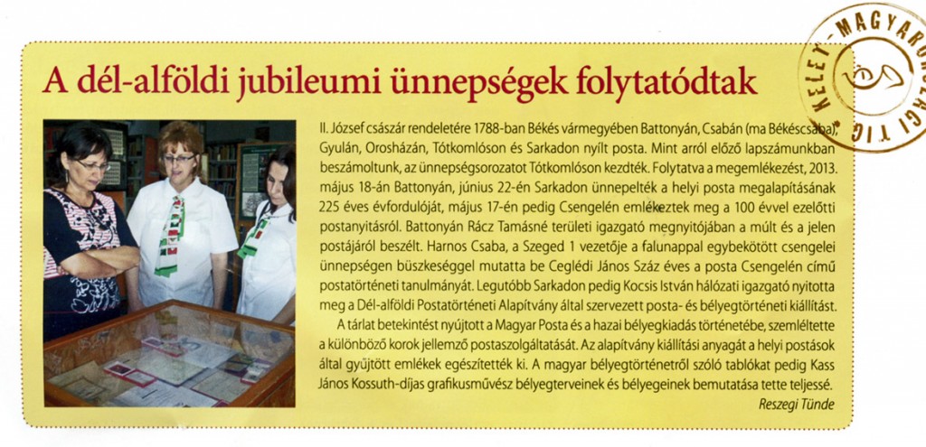 Postas-Magazin-2013-julius-Battonya-Sarkad-Csengele-150px